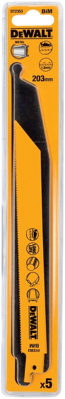 DeWALT DT2353-QZ Reciprocating Blade Pack of 5