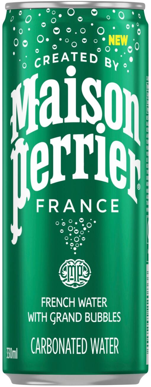 Maison Perrier Plain Sparkling Water Pack of 24 of 330 ml