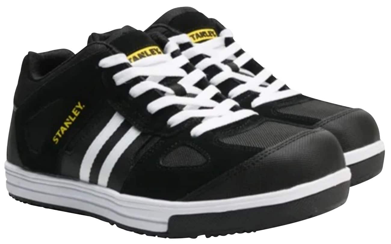 Stanley Safety Footwear Workwear CE EN ISO 20345 2011, Safety Rating: SB, Slip Rating: SRC, Safety rating: SB, Slip resistance rating: SRC Size 10 Black STA20051-110