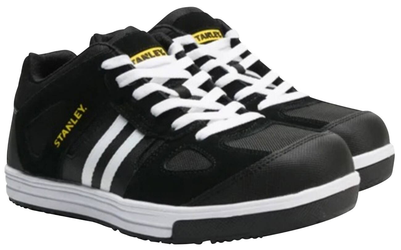 Stanley Safety Footwear Workwear CE EN ISO 20345 2011, Safety Rating: SB, Slip Rating: SRC Safety rating: SB Slip resistance rating: SRC Size 8 Black STA20051-110