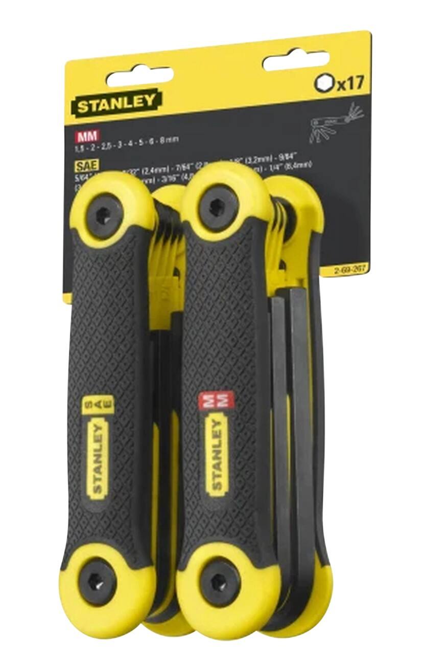 Stanley Hexagon Key Set Metal STA269267