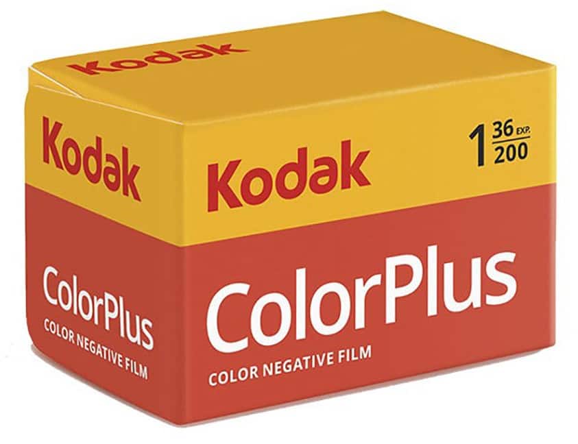 Kodak Color Plus 200 135 Camera Film 36 Exposure