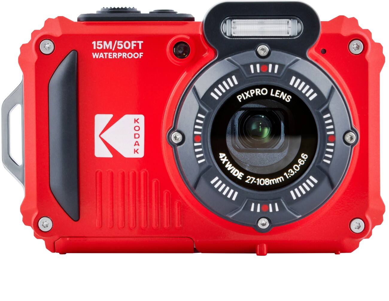 Kodak PIXPRO WPZ2 Waterproof Compact Camera Red