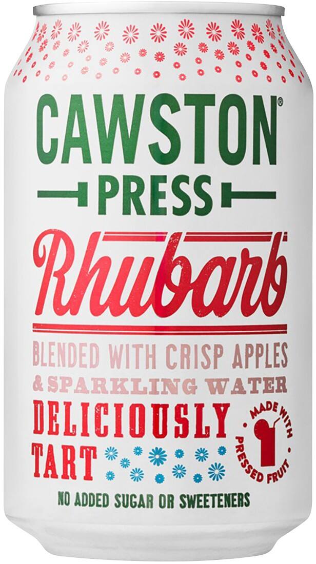 Cawston Press Sparking Rhubarb 24 x 330ml​