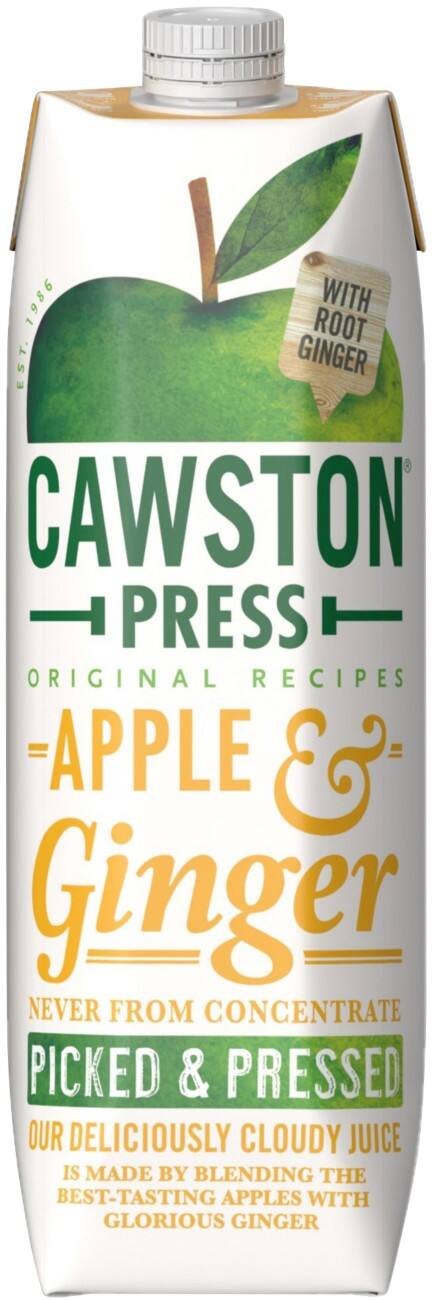 Cawston Press Apple & Ginger Juice 6 x 1L​