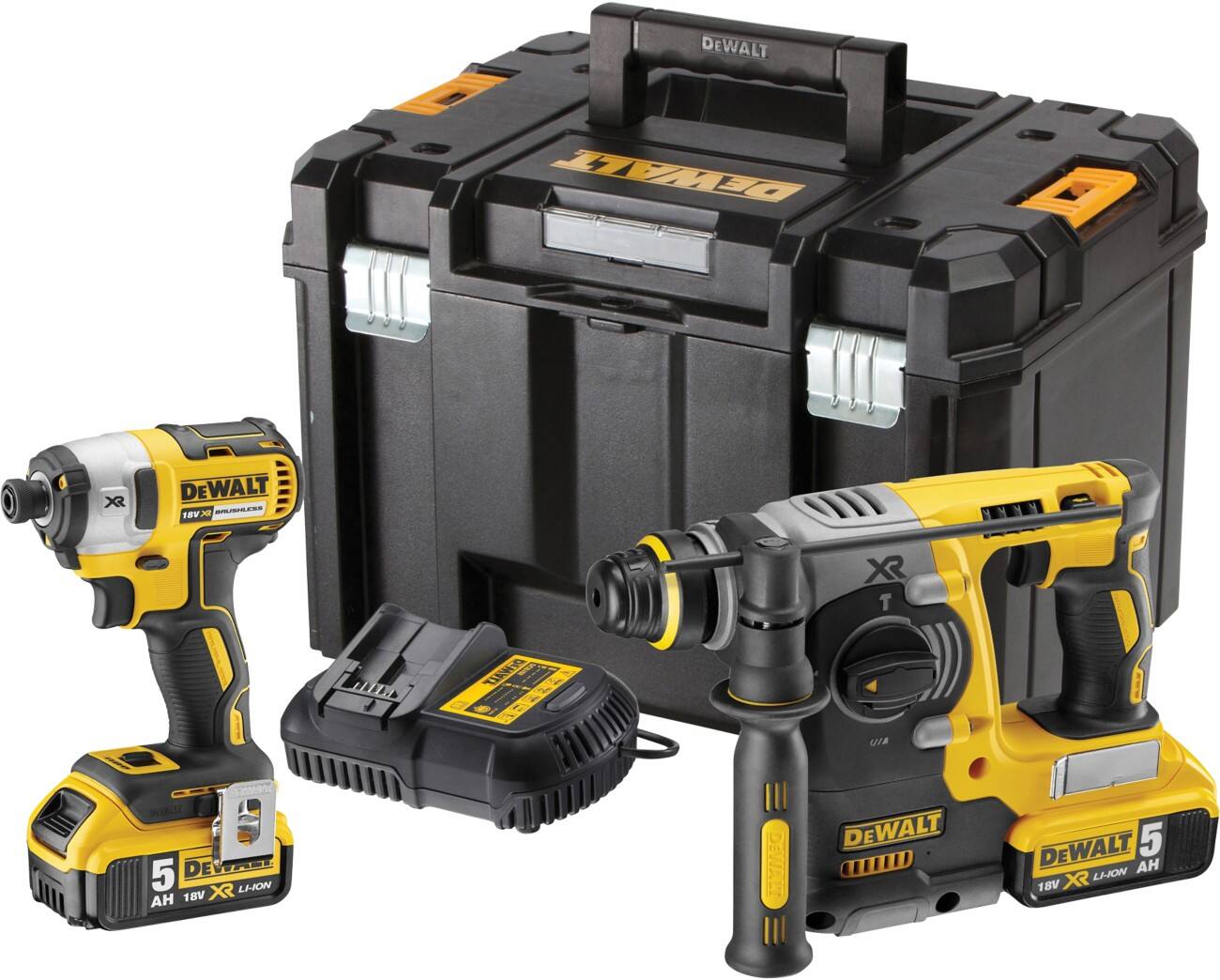 DeWALT Tool Set Cordless Brushless DCK2532P2-GB Set of 6
