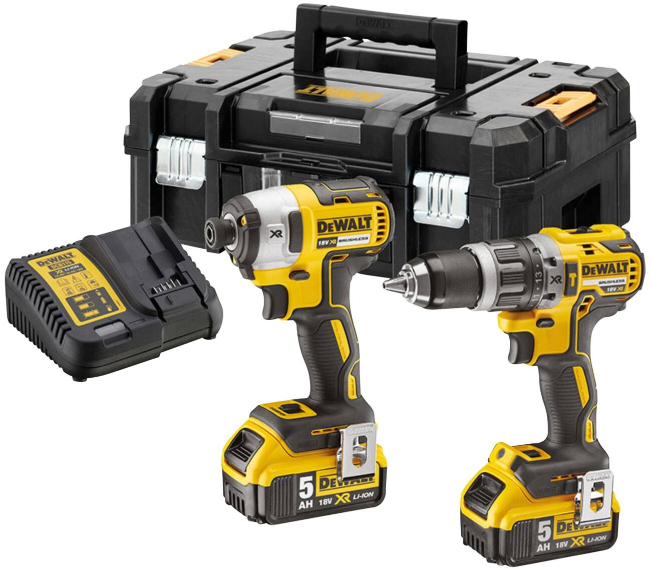 DeWALT Tool Set Cordless Brushless DCK266P2T-GB Set of 6
