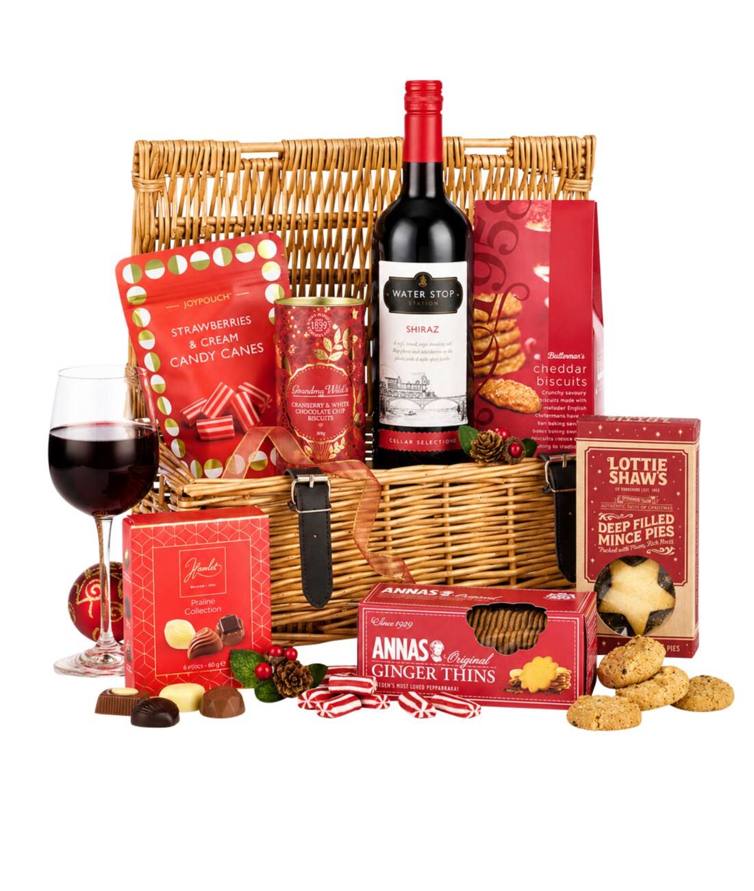 Hampers of Distinction Hamper Basket DECADENT DELIGHTS HAMPER H26018