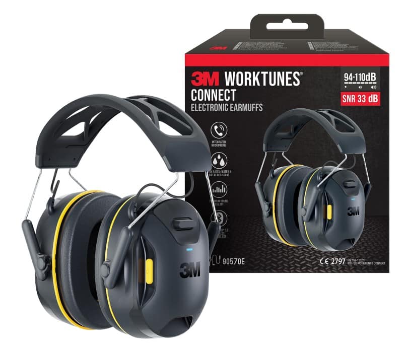 3M Hearing Protection Cordless Black 90570E-1