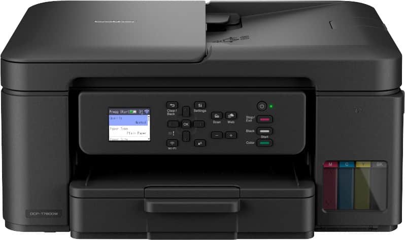 Brother DCP-T780DW 3-in-1 Compact Wireless Ink Tank Printer