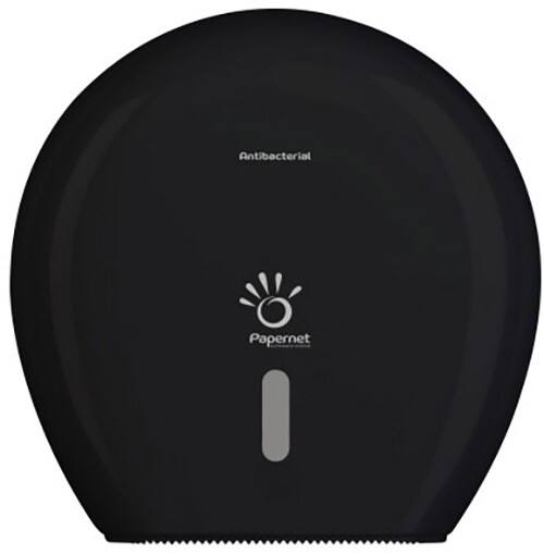 Papernet Defend Tech Maxi Jumbo Toilet Paper Dispenser 417205 Black
