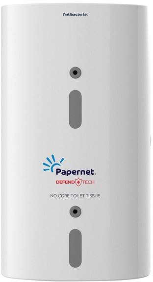 Papernet Defend Tech FullOne Toilet Paper Dispenser 421352 White