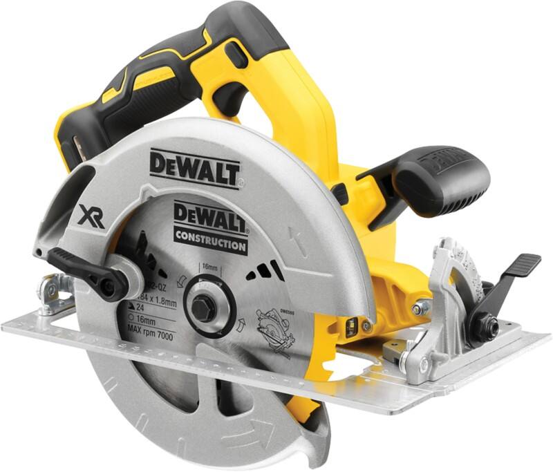 DeWALT XR Circular Saw 16 mm Plastic with rubber overmould 24