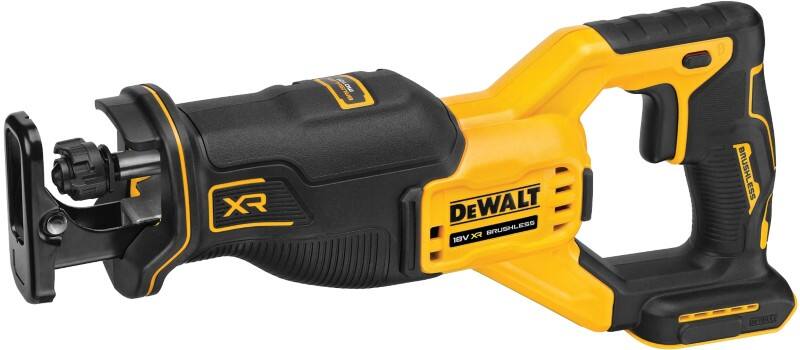 DeWALT XR Reciprocating Saw Plastic with rubber overmould