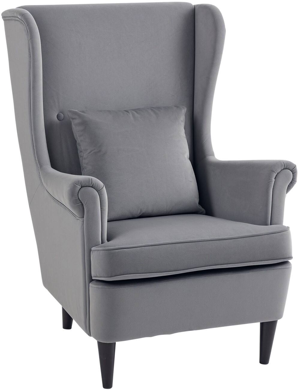 HOMCOM Accent Armchair Grey 120 kg 83B-271V70CG 750 x 830 x 1,040 mm