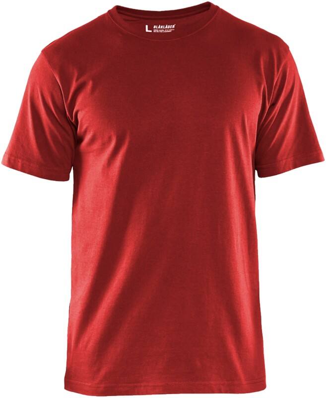 BLÅKLÄDER T-shirt 35251042 Cotton Red Size XXL