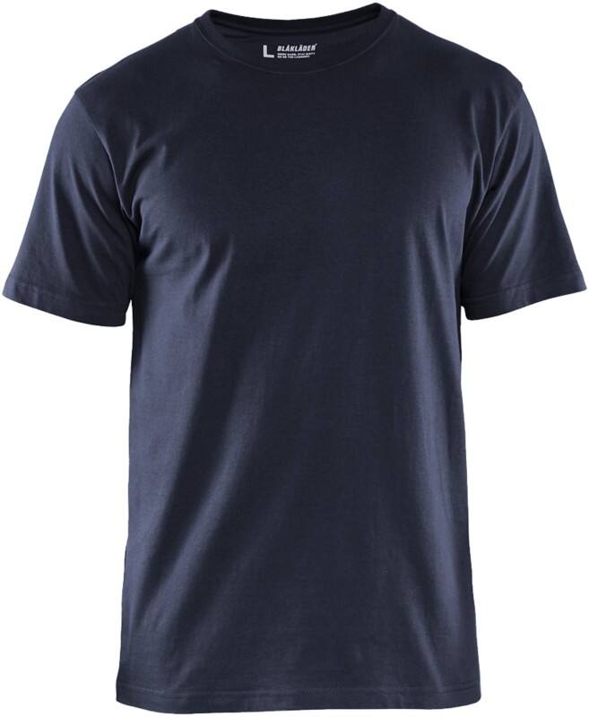 BLÅKLÄDER T-shirt 35251042 Cotton Dark Navy Blue Size XL