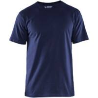 BLÅKLÄDER T-shirt 35251042 Cotton Navy Blue Size 4XL