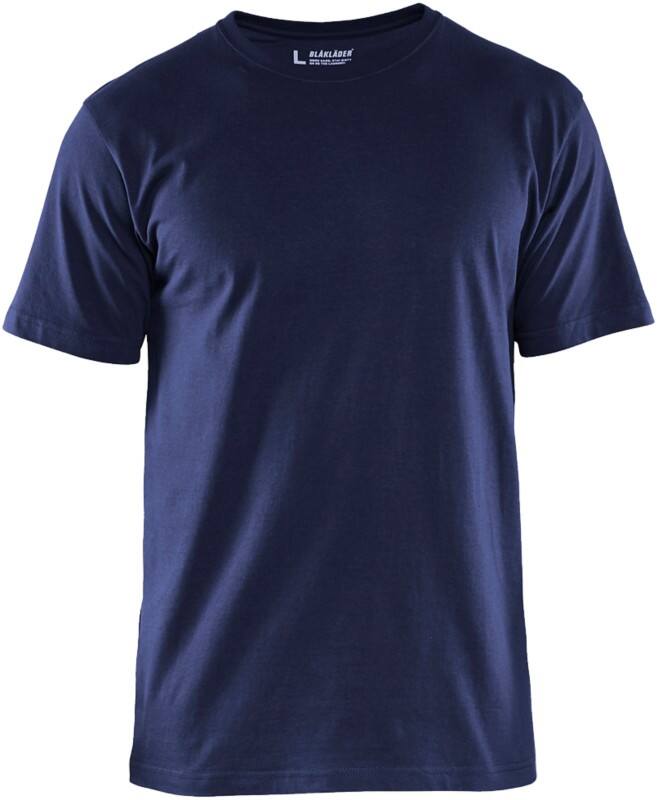 BLÅKLÄDER T-shirt 35251042 Cotton Navy Blue Size L