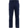 BLÅKLÄDER Trousers 14441832 Cotton, Elastolefin, PL (Polyester) Navy Blue, Cornflower Blue Size 42L