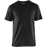 BLÅKLÄDER T-shirt 35251042 Cotton Black Size 4XL