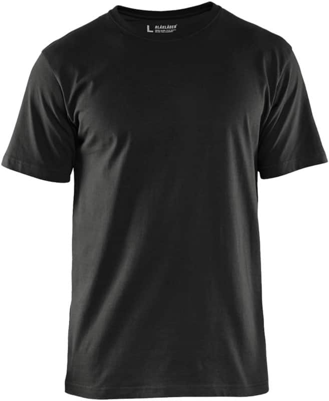 BLÅKLÄDER T-shirt 35251042 Cotton Black Size L