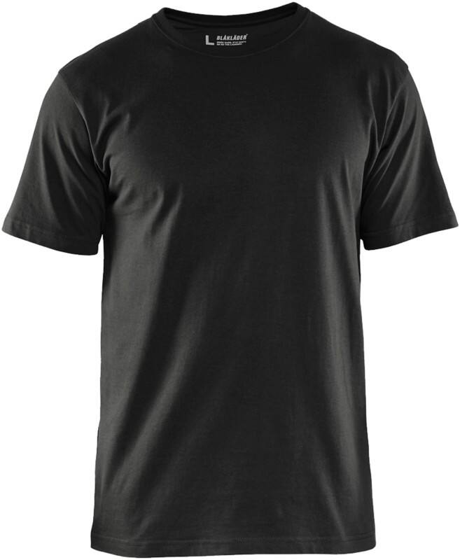 BLÅKLÄDER T-shirt 35251042 Cotton Black Size XS