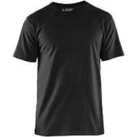 BLÅKLÄDER T-shirt 35251042 Cotton Black Size XXL