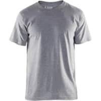 BLÅKLÄDER T-shirt 35251043 Cotton, Viscose Grey Size 4XL