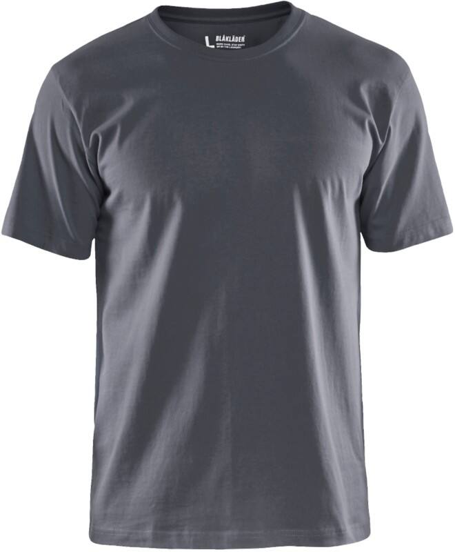 BLÅKLÄDER T-shirt 35251042 Cotton Grey Size 6XL