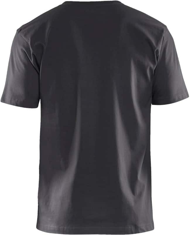BLÅKLÄDER T-shirt 35251042 Cotton Mid Grey Size 4XL