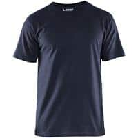 BLÅKLÄDER T-shirt 35251042 Cotton Dark Navy Blue Size XXLT