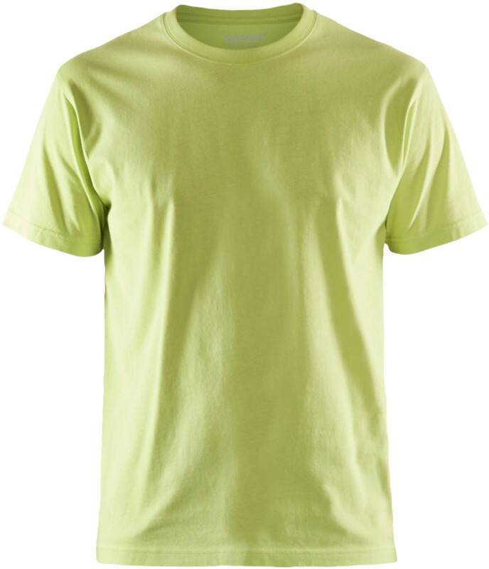 BLÅKLÄDER T-shirt 35251042 Cotton Lime Green Size L