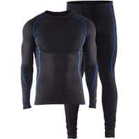 BLÅKLÄDER Underwear 68101707 PL (Polyester) Black, Cornflower Blue Size L