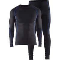 BLÅKLÄDER Underwear 68101707 PL (Polyester) Black, Cornflower Blue Size XL
