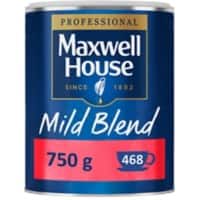 Maxwell House Instant Coffee Tin Mild 750 g