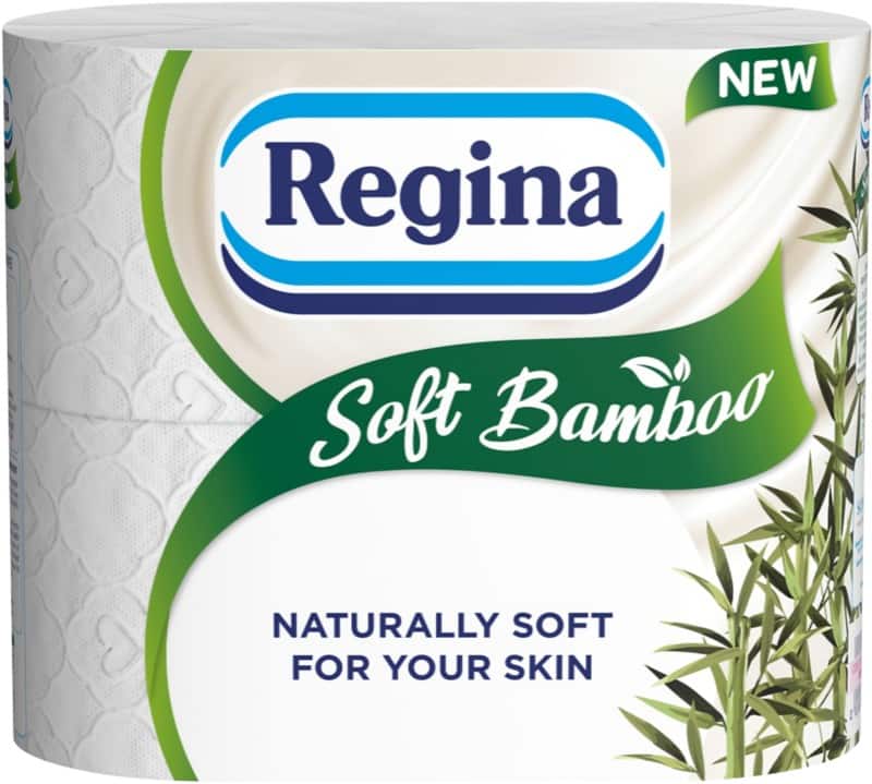 Regina Soft Bamboo Toilet Paper 3 Ply 421388 Pack of 4