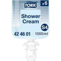 Tork Shower Gel Liquid Light Blue 424601 1 L Pack of 6