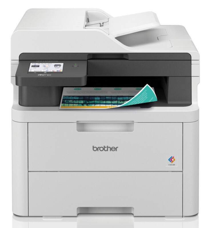 Brother 4-in-1 Colour LED Multifunction Printer MFC-L3740CDW A4 Light Grey