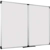 Bi-Office Maya Folding Whiteboard Magnetic Lacquered Steel 120 (W) x 90 (H) cm