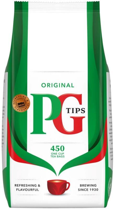 PG tips One Cup Black Tea Pack of 450 Tea Bags Viking Direct UK