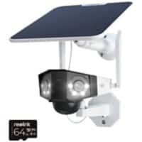 Reolink 2K+ UHO Duo 2 180° AI 4G Solar+  64GB Security Camera