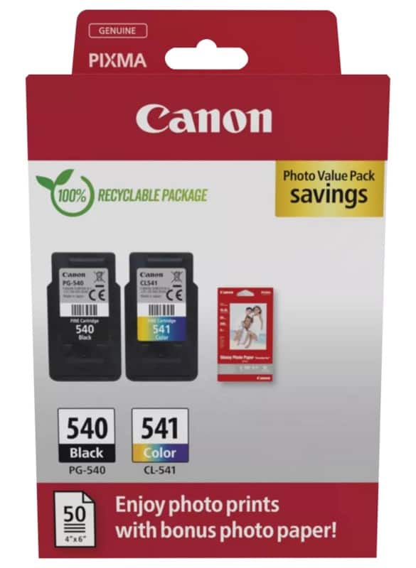 Canon PG-540/CL-541 Original Ink Cartridge Pack of 2