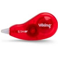 Viking Midway Non Refillable Correction Tape Vertical 5 mm x 8.5 m Red