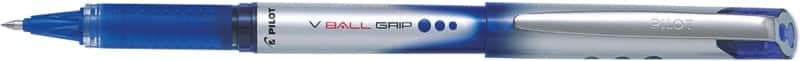 Pilot V-Ball Grip 07 Non-retractable Rollerball Pen Blue 0.4 mm Medium Rollerball Non Refillable Pack of 12