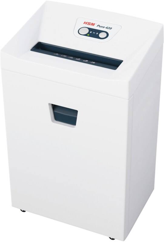 HSM Pure Shredder Strip Cut Security Level P-2, O-2, T-2, E-2 420