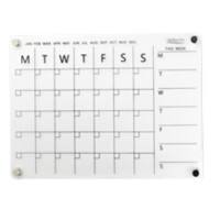 Deflecto Wall Planner Magnetic Magnetic 29.7 (W) x 21 (H) cm Plastic Transparent