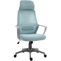 Vinsetto Office Chair Basic Tilt Fixed Armrest Blue 120 kg 921-225V70BU 580 x 640 x 1,260 mm