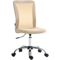 Vinsetto Office Chair Beige 120 kg 921-226V70BG 580 x 430 x 1,000 mm