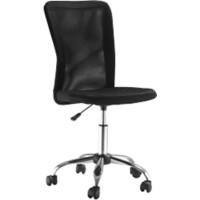 Vinsetto Office Chair Height Adjustable Black 120 kg 921-226V70BK 580 (W) x 430 (D) x 1,000 (H) mm